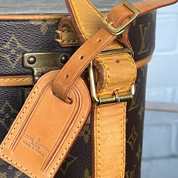 Louis Vuitton Hat Box Monogram Boite Chapo 30 with address tag and 2 keys - Picture 11 of 14